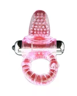 BAILE Sweet Abs Vibrator-Penisring - 10 Rhythmen Rosa