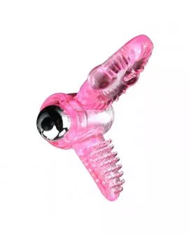 BAILE - SWEET ABS 10 RHYTHMS RING ROSA VIBRATOR PENISRING