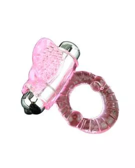 BAILE Sweet Abs Vibrator-Penisring - 10 Rhythmen Rosa