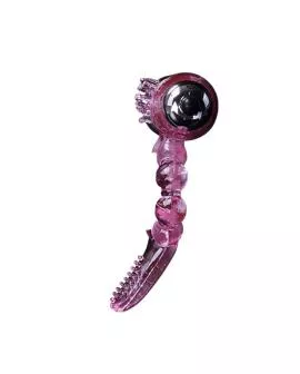 BAILE Silikonring - 10 Zungenrhythmen mit Rosa Vibration