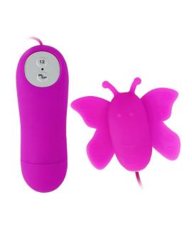 Baile Butterfly Klitoris-Stimulator - Lila Fernbedienung