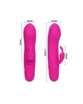 PRETTY LOVE - FLIRTATION VIBRATOR MIT KANINCHEN CAESAR