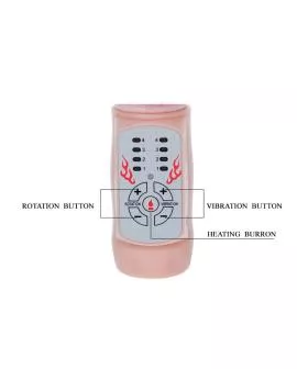 Baile Fire Bunny Rotator mit Feuersystem - Erotik Toy