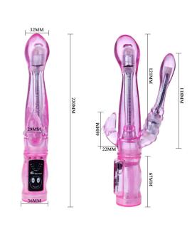 BAILE - Flexibler Vibrator mit Analstimulator