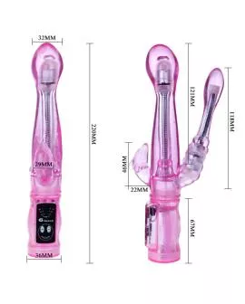 BAILE - Flexibler Vibrator mit Analstimulator