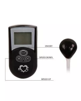 BAILE - Tanga mit Vibrator und Fernbedienung