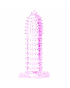BAILE Penishülle mit Reizpunkten - Rosa 14 cm