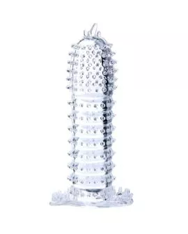 BAILE - PENISHÜLLE MIT TRANSPARENTEN REIZPUNKTEN 14 CM
