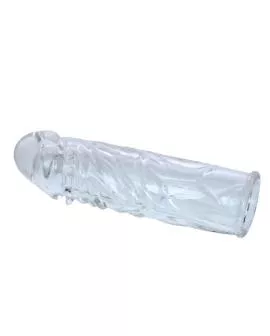 BAILE - Transparente Silikonpenishülle 13 cm