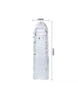 BAILE Lila Penishülle aus anpassbarem Silikon - 13 cm