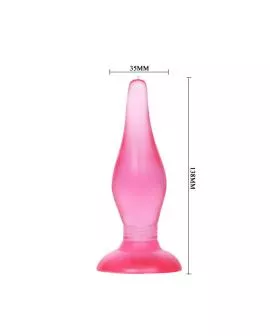 Baile - Lila Soft Touch Analsplug 14,2 cm