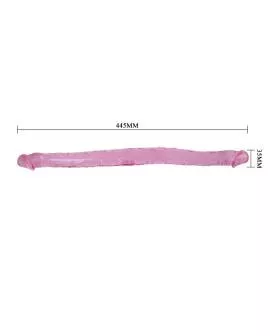 Baile - Blauer Doppel-Dong 44,5 cm Länge