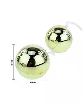 BAILE - GOLDENER VIBRATOR MIT CHINESISCHEN BLLEN