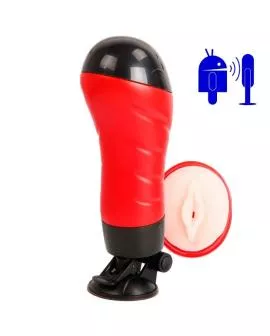 Crazy Bull - Vagina mit Sprach-Masturbator-Basis
