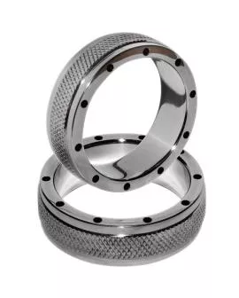 METAL HARD Metallring für Penis und Hoden - 50 mm