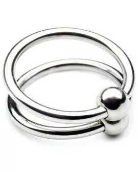 METAL HARD - Doppelstahlring 30 mm für Erotik