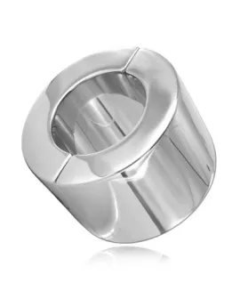 METAL HARD Hodenring aus Edelstahl - 40 mm