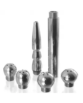 METAL HARD - VAGINAL-/ANAL-REINIGUNGSSET 5-TLG