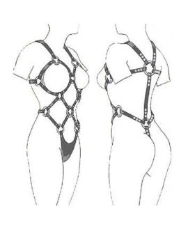 Leder Body Damen - Mutiges Styling aus Leder