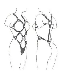 Leder Body Damen - Mutiges Styling aus Leder