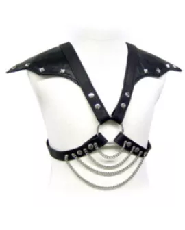 LEATHER BODY - MIT SCHULTERFLÜGELN