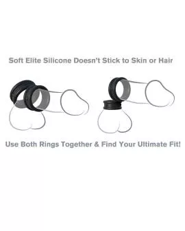 Fantasy C-Ringz Max - Breite Silikonringe