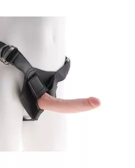 KING COCK - Harness mit Realistischem Penis 17,8 cm
