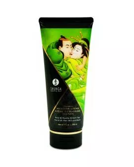 Shunga - Birne & Grüner Tee Massagecreme 200 ml