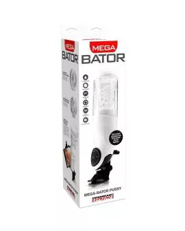 EXTREME TOYZ - PDX MEGA BATOR USB-MÄNNLICHER MASTURBATOR VAGINA WEISS