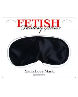 Fetish Fantasy Series - Satin Love Maske Schwarz