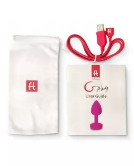 G-VIBE - FUNTOYS GPLUG ANAL WIEDERAUFLADBARER VIBRATOR KLEIN NEON PINK 3CM