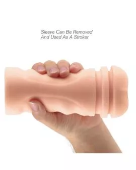 Extreme Toyz Pipedream Mega Grip Vagina-Masturbator Vibrator