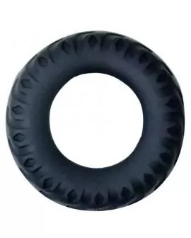 Baile - Titan Cockring schwarz grün 2 cm