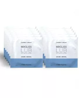 MIXGLISS - Natürliches Gleitgel auf Wasserbasis 12x4ml