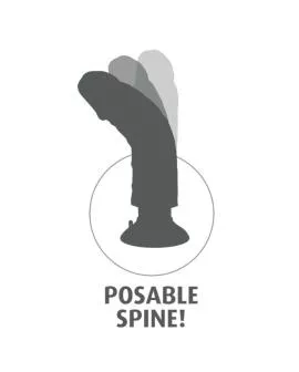 King Cock - Vibratordildo 23 cm Natürlich
