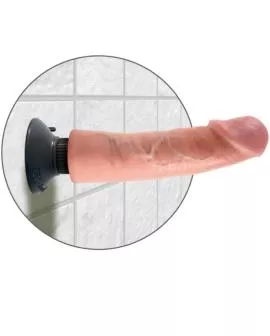 King Cock - Vibratordildo 23 cm Natürlich