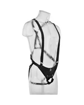 KING COCK - 28 CM HOHLES STRAP-ON-STRUMPFSYSTEM FLEISCH