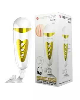 PRETTY LOVE - MÄNNLICHER MASTURBATOR MIT VIBRATION UND KLANG SALLY