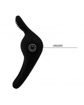PRETTY LOVE - THIMBLE VIBRATORRING SCHWARZ