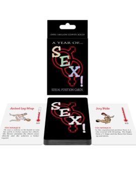 Kheper Games - Sexuelle Positionskarten Ein Jahr Voll Sex