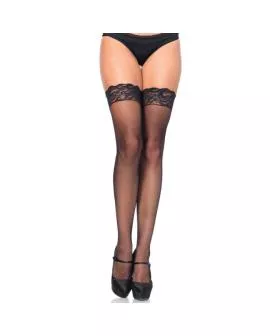Leg Avenue Micro Set Lace Top Stay-Ups - Erotische Spitzenstrümpfe