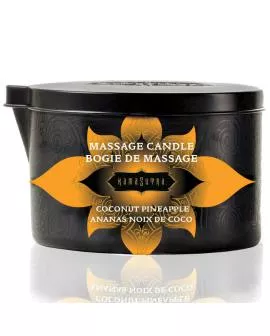 Kamasutra Kokosnuss-Ananas Massagekerze - 170g