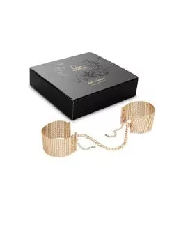 Bijoux Désir Métallique - Goldene Handschellen Metallgewebe
