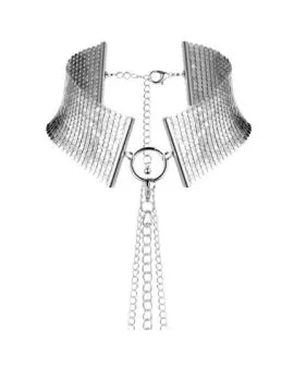 BIJOUX - Désir Métallique Silbermetallische Halskette