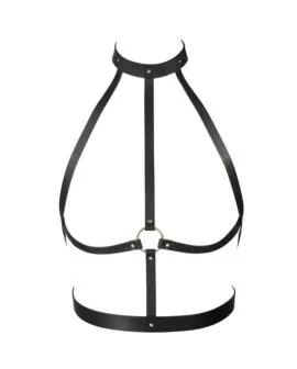 Bijoux Indiscrets Maze - H Harness Schwarz