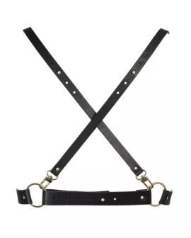 Bijoux Indiscrets Maze - X-Harness Schwarz