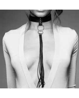 Bijoux Indiscrets Maze - Quasten-Choker Schwarz
