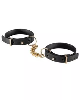 Bijoux Indiscrets Maze Handschellen - Schwarze Armbänder