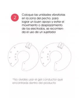 500 Cosmetics - U-Brust Elektrostimulator Brustvergrößerung