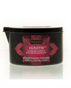 Kamasutra Strawberry Dreams Massagekerze - 170 g